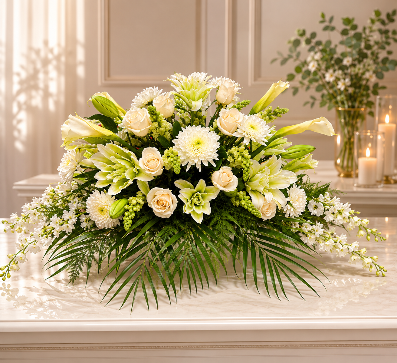 Serenity Casket Spray