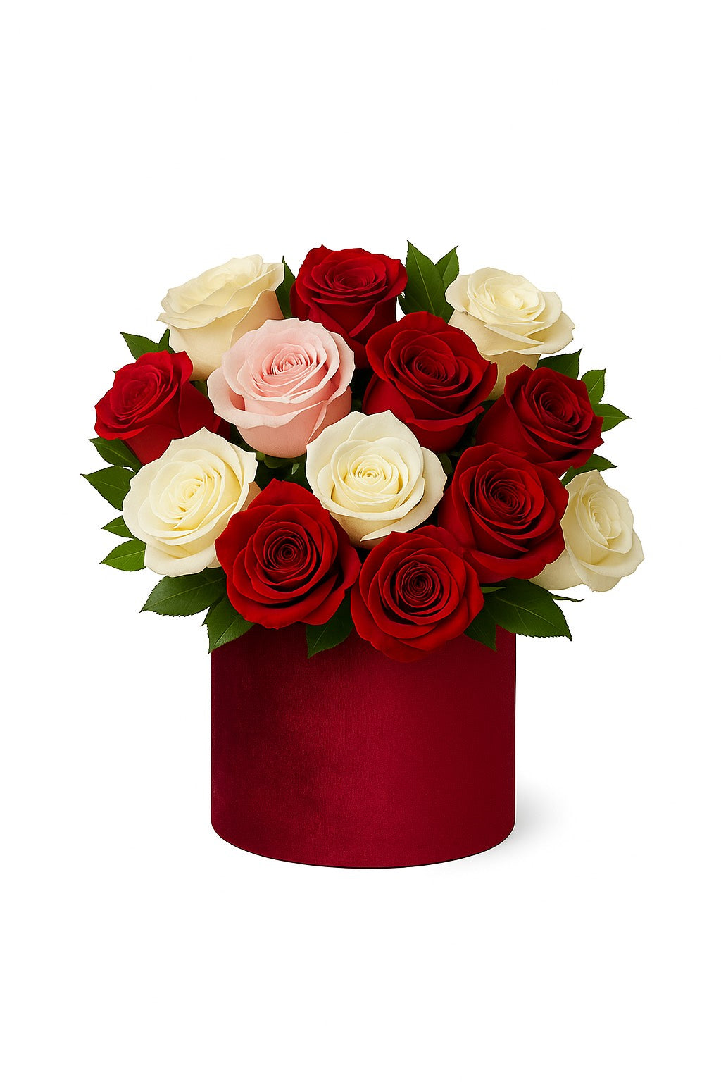 Velvet Round box