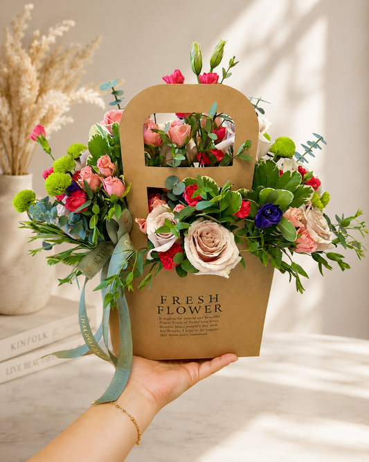 Fresh Flower Basket