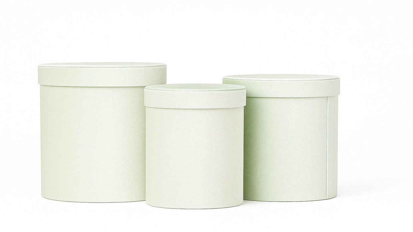 Velvet Round box