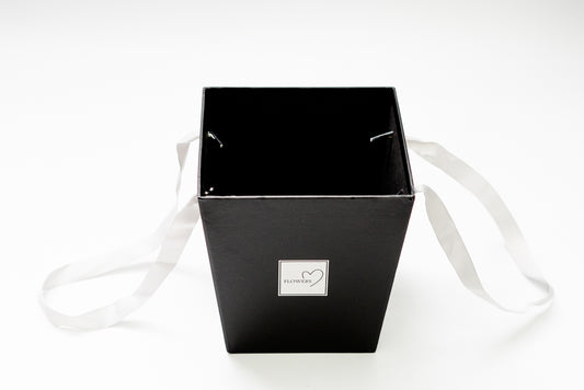 Flower Basket Black