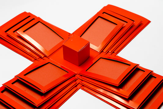 Surprise Square Red